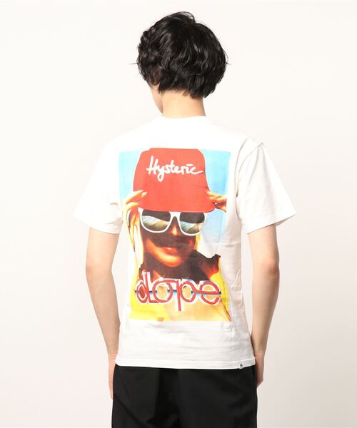 HYSTERIC GLAMOUR（ヒステリックグラマー）の「FOREVER SUMMER Tシャツ（Tシャツ/カットソー・メンズ・ホワイト/ブラック・SMALL/MEDIUM/LARGE/X-LARGE）」の5枚目の写真