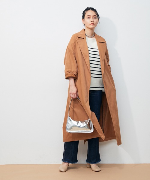 ADAM ET ROPE'（アダムエロペ）の「カラーミニショルダーバッグ（ショルダーバッグ・レディース・シルバー/オレンジ/ミント/クリーム・FREE）」の10枚目の写真