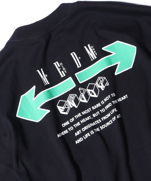 M.E.D.M（エムイーディーエム）の「M.E.D.M/エムイーディーエム MEDM Exit Tee Tシャツ（Tシャツ/カットソー・メンズ・ホワイト/ブラック・M/L/XL）」の10枚目の写真