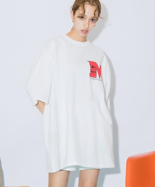 M.E.D.M（エムイーディーエム）の「M.E.D.M/エムイーディーエム MEDM Exit Tee Tシャツ（Tシャツ/カットソー・メンズ・ホワイト/ブラック・M/L/XL）」の17枚目の写真