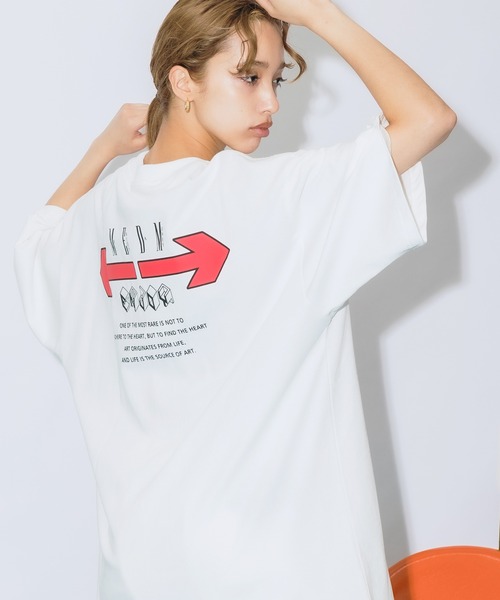 M.E.D.M（エムイーディーエム）の「M.E.D.M/エムイーディーエム MEDM Exit Tee Tシャツ（Tシャツ/カットソー・メンズ・ホワイト/ブラック・M/L/XL）」の19枚目の写真
