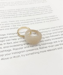 【apres jour×ARIAZ】アクリルリングセット