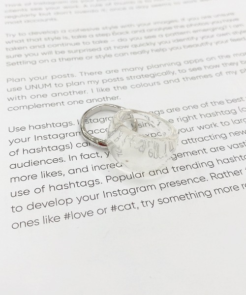 apres jour（アプレジュール）の「【apres jour×ARIAZ】アクリルリングセット（リング・レディース・ライトブルー/ベージュ/オフホワイト/その他/ミント/ブラウン系その他/アイボリー・FREE）」の7枚目の写真