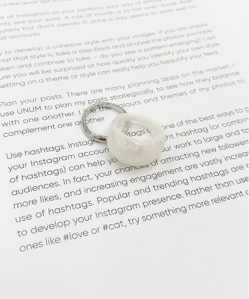 apres jour（アプレジュール）の「【apres jour×ARIAZ】アクリルリングセット（リング・レディース・ライトブルー/ベージュ/オフホワイト/その他/ミント/ブラウン系その他/アイボリー・FREE）」の8枚目の写真