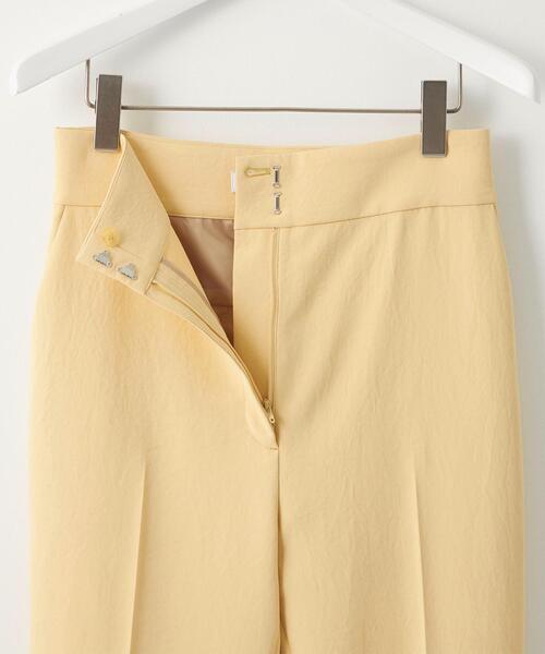 EMMEL REFINES(エメルリファインズ)の「<EMMEL REFINES(エメル リファインズ)>裾タックスラックスパンツ -ウォッシャブル-(その他パンツ・レディース・ブラック/オレンジ/クリーム/ワインレッド/ケリー・S/M)」の8枚目の写真