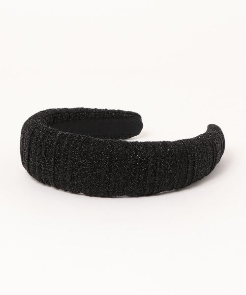 Casselini（キャセリーニ）の「Casselini(キャセリーニ)テキスタイルカチューシャ（カチューシャ・レディース・ブラック/アイボリー/グリーン/ブルー・FREE）」の12枚目の写真