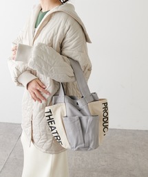 THEATRE PRODUCTS（シアタープロダクツ）の「【 THEATRE PRODUCTS／シアタープロダクツ 】 ロゴガーデンバッグ　S（トートバッグ・レディース）」