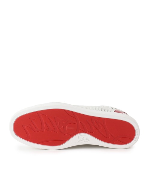 Christian Louboutin(クリスチャンルブタン)の「CHRISTIAN LOUBOUTIN / "Fun Viera Flat" ロートップスニーカー(スニーカー・レディース・ホワイト・35/38/36/37)」の4枚目の写真