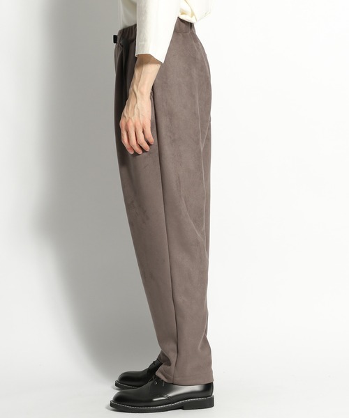 niko and...(ニコアンド)の「フェイクレザーイージーパンツ(スラックス・メンズ・ブラック/ベージュ・MEDIUM/LARGE)」の14枚目の写真