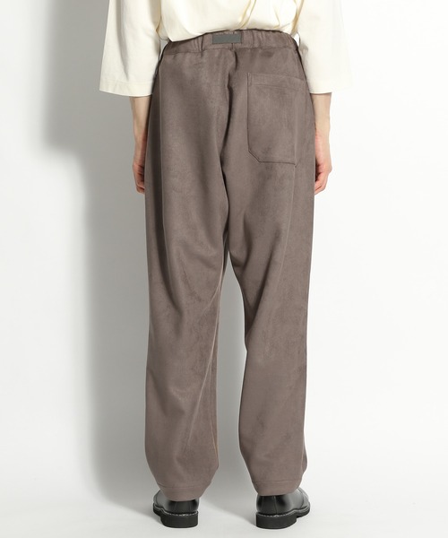 niko and...(ニコアンド)の「フェイクレザーイージーパンツ(スラックス・メンズ・ブラック/ベージュ・MEDIUM/LARGE)」の8枚目の写真