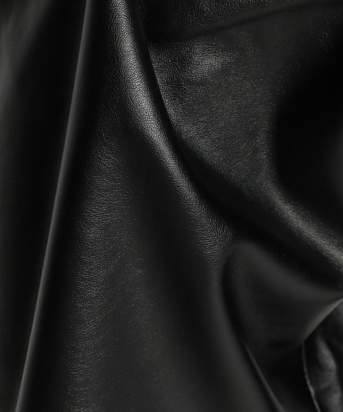 niko and...(ニコアンド)の「フェイクレザーイージーパンツ(スラックス・メンズ・ブラック/ベージュ・MEDIUM/LARGE)」の15枚目の写真