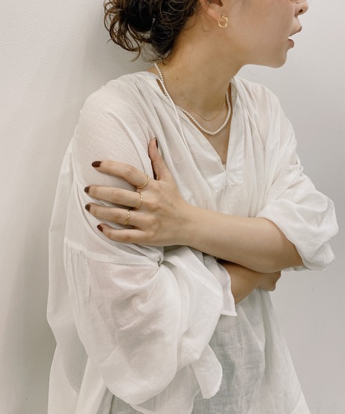 natural couture(ナチュラルクチュール)の「【ZOZO限定】パール×ゴールド6点セット(ネックレス・レディース・その他1/その他2/その他3・FREE)」の3枚目の写真