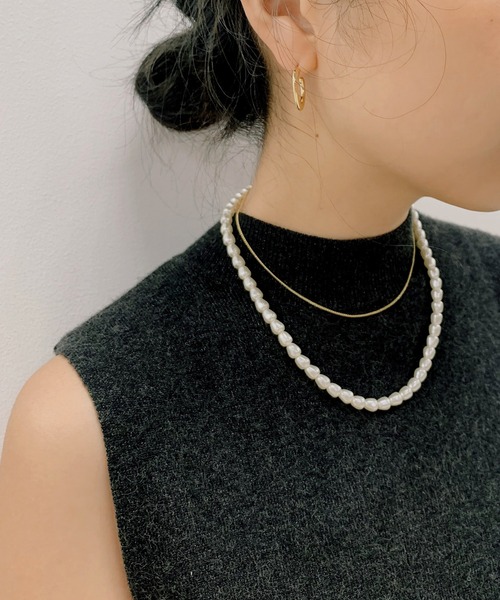 natural couture(ナチュラルクチュール)の「【ZOZO限定】パール×ゴールド6点セット(ネックレス・レディース・その他1/その他2/その他3・FREE)」の9枚目の写真