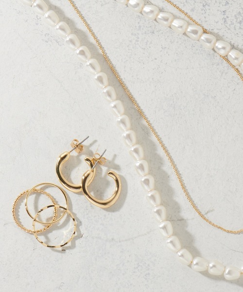 natural couture(ナチュラルクチュール)の「【ZOZO限定】パール×ゴールド6点セット(ネックレス・レディース・その他1/その他2/その他3・FREE)」の22枚目の写真