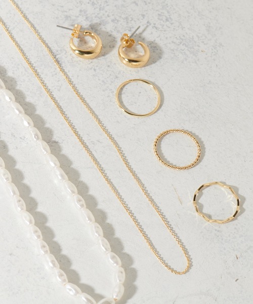 natural couture(ナチュラルクチュール)の「【ZOZO限定】パール×ゴールド6点セット(ネックレス・レディース・その他1/その他2/その他3・FREE)」の18枚目の写真