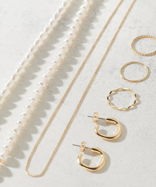 natural couture(ナチュラルクチュール)の「【ZOZO限定】パール×ゴールド6点セット(ネックレス・レディース・その他1/その他2/その他3・FREE)」の21枚目の写真