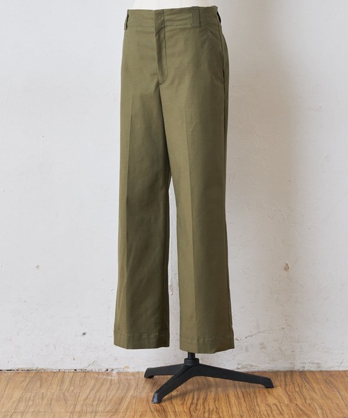 BEARDSLEY（ビアズリー）の「ストレート綿パンツ（その他パンツ・レディース・カーキ/ベージュ・0/1）」の21枚目の写真