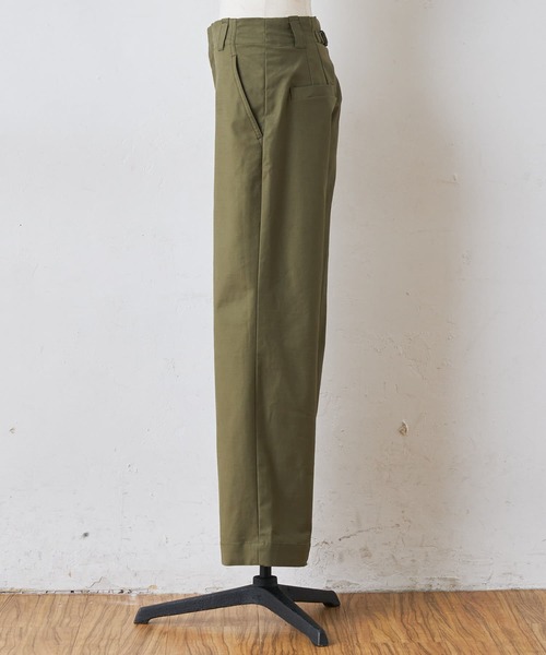 BEARDSLEY（ビアズリー）の「ストレート綿パンツ（その他パンツ・レディース・カーキ/ベージュ・0/1）」の22枚目の写真