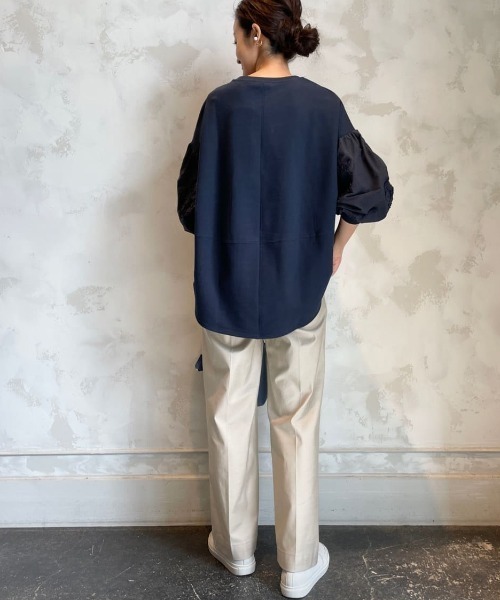 BEARDSLEY（ビアズリー）の「ストレート綿パンツ（その他パンツ・レディース・カーキ/ベージュ・0/1）」の13枚目の写真