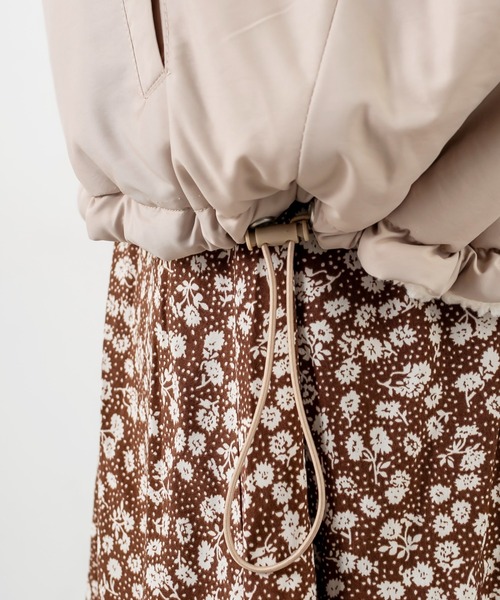 OLIVE des OLIVE（オリーブデオリーブ）の「２wayで着まわし抜群！！リバ－シブルボアフードブルゾン（ブルゾン・レディース・ライトグレー/ベージュ/ラベンダー/ライトベージュ・FREE）」の11枚目の写真