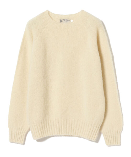 BEAMS BOY(ビームスボーイ)の「Nor’Easterly / シェットランド シャギー クルー ニット(ニット/セーター・レディース・パープル/レッド/イエロー/ブルー/グリーン/ナチュラル・ONE SIZE)」の19枚目の写真