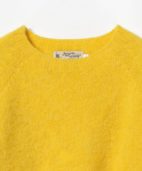 BEAMS BOY(ビームスボーイ)の「Nor’Easterly / シェットランド シャギー クルー ニット(ニット/セーター・レディース・パープル/レッド/イエロー/ブルー/グリーン/ナチュラル・ONE SIZE)」の12枚目の写真
