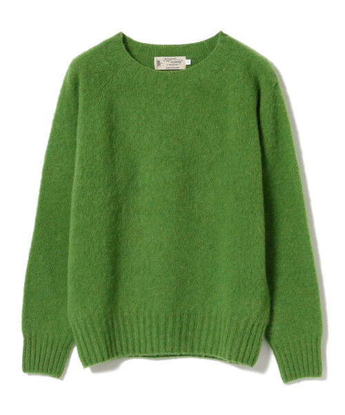 BEAMS BOY(ビームスボーイ)の「Nor’Easterly / シェットランド シャギー クルー ニット(ニット/セーター・レディース・パープル/レッド/イエロー/ブルー/グリーン/ナチュラル・ONE SIZE)」の20枚目の写真