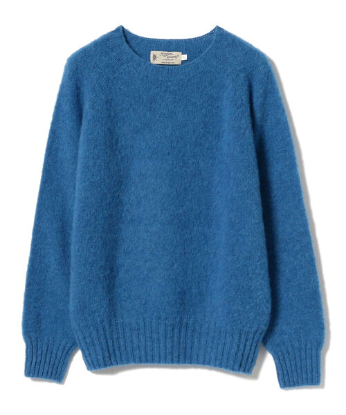 BEAMS BOY(ビームスボーイ)の「Nor’Easterly / シェットランド シャギー クルー ニット(ニット/セーター・レディース・パープル/レッド/イエロー/ブルー/グリーン/ナチュラル・ONE SIZE)」の17枚目の写真