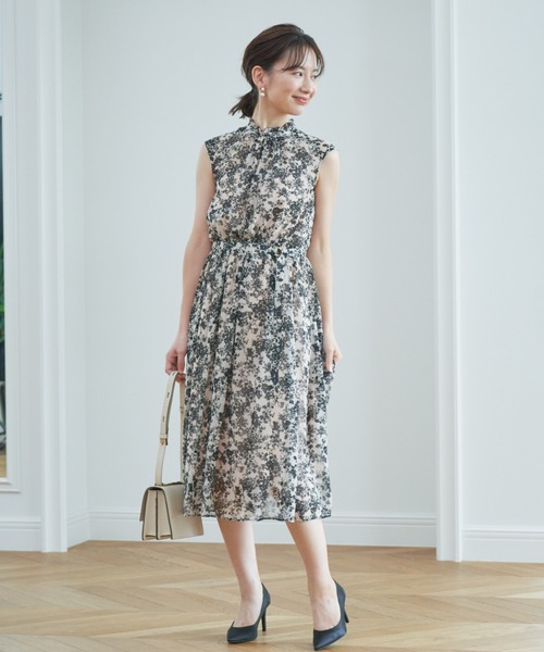 ワンピース ワンピース ドレス Anayi アナイ のワンピース モノトーンシルエットプリントワンピース を購入できます Anayi モノトーンシルエットプリントワンピース ワンピース Anayi アナイ のファッション 高品質特価品