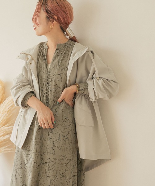 ITEMS URBANRESEARCH（アイテムズ アーバンリサーチ）の「ショートモッズブルゾン（ブルゾン・レディース・ブラック/ベージュ系その他・FREE）」の2枚目の写真