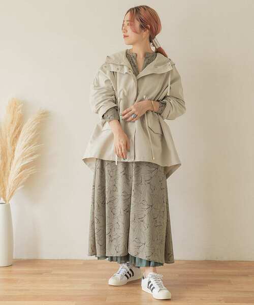 ITEMS URBANRESEARCH（アイテムズ アーバンリサーチ）の「ショートモッズブルゾン（ブルゾン・レディース・ブラック/ベージュ系その他・FREE）」の3枚目の写真