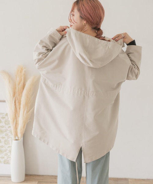 ITEMS URBANRESEARCH（アイテムズ アーバンリサーチ）の「ショートモッズブルゾン（ブルゾン・レディース・ブラック/ベージュ系その他・FREE）」の14枚目の写真