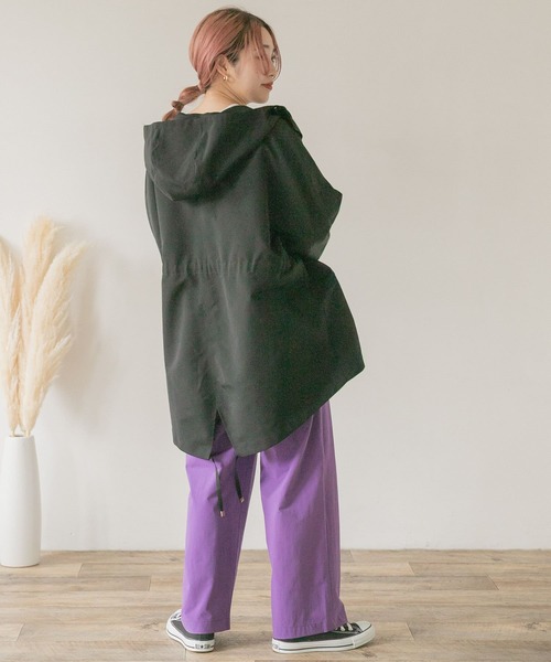 ITEMS URBANRESEARCH（アイテムズ アーバンリサーチ）の「ショートモッズブルゾン（ブルゾン・レディース・ブラック/ベージュ系その他・FREE）」の12枚目の写真