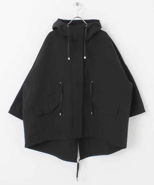 ITEMS URBANRESEARCH（アイテムズ アーバンリサーチ）の「ショートモッズブルゾン（ブルゾン・レディース・ブラック/ベージュ系その他・FREE）」の18枚目の写真