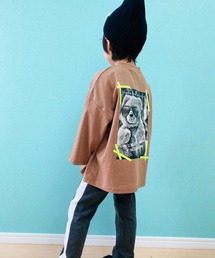 THE CASUAL | バック 転写 プリント ビッグT キッズ(Tシャツ/カットソー)