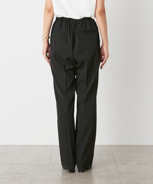 Omekashi（オメカシ）の「フロントサイドボタンパンツ（スラックス・レディース・ブラウン/ブラック/パープル・36/38）」の12枚目の写真