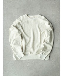 裏毛クルーネックプルオーバー*