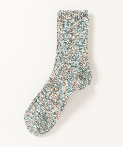 チャイハネ（チャイハネ）の「【チャイハネ】FEEL GOOD SOCKS イ－ヴィルソックス25～28cm（ソックス/靴下・メンズ・ホワイト/ブラック/ブラウン/レッド/グリーン・FREE）」の4枚目の写真