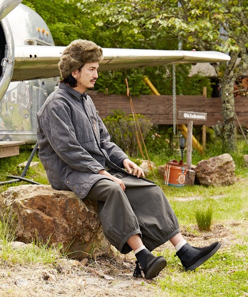 チャイハネ（チャイハネ）の「【チャイハネ】FEEL GOOD SOCKS イ－ヴィルソックス25～28cm（ソックス/靴下・メンズ・ホワイト/ブラック/ブラウン/レッド/グリーン・FREE）」の8枚目の写真