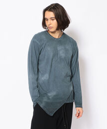 KMRii | 【別注】KMRii/ケムリ/Slash Cut 04/LS/RFM(Tシャツ/カットソー)
