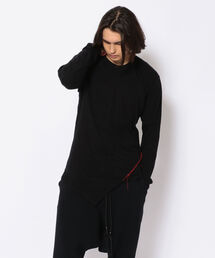 KMRii | 【別注】KMRii/ケムリ/Slash Cut 04/LS/RFM(Tシャツ/カットソー)