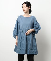 Samansa Mos2 | ドッキングチュニック(Tシャツ/カットソー)