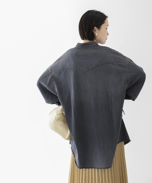 Wrangler(ラングラー)の「【別注】Wrangler×URBAN RESEARCH DENIM SHIRTS(シャツ/ブラウス・レディース・ブラック・FREE)」の9枚目の写真
