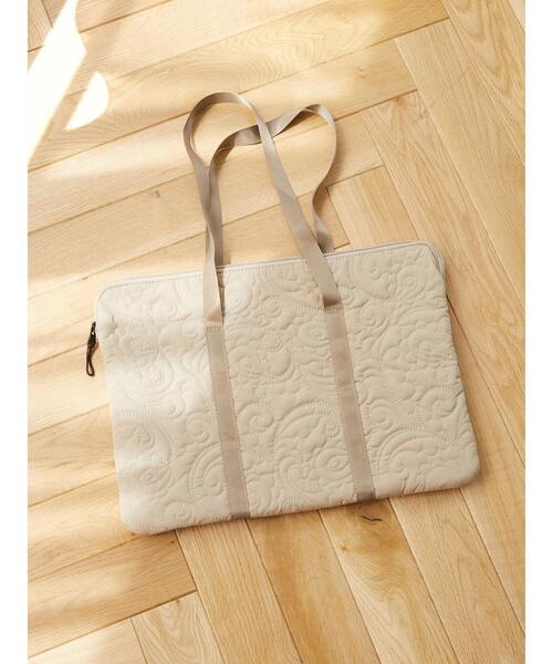 Green Parks(グリーンパークス)の「・CONTROL FREAK ペイズリーPCバッグ*(トートバッグ・レディース・ブルー/ブラック/ベージュ・FREE)」の1枚目の写真