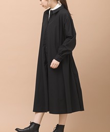 ＢＡＣＫプリーツシャツワンピース