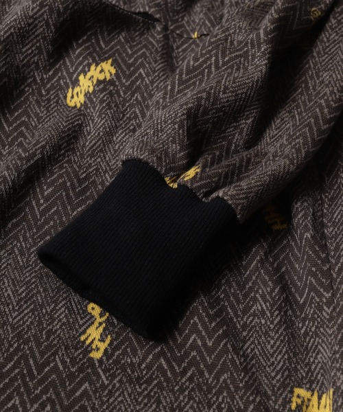 STOF(ストフ)の「Word Balloons JQ Cardigan(カーディガン/ボレロ・メンズ・ブラック/グレー・M/S)」の14枚目の写真
