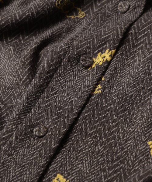STOF(ストフ)の「Word Balloons JQ Cardigan(カーディガン/ボレロ・メンズ・ブラック/グレー・M/S)」の15枚目の写真