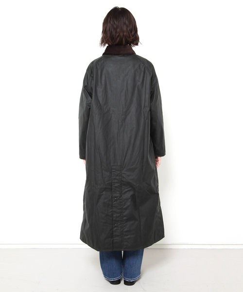 Barbour】 LADIES BURGHLEYロングコート（トレンチコート）｜Barbour