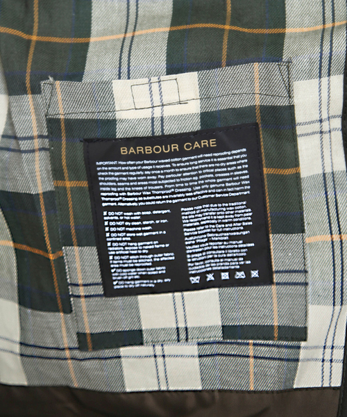 Barbour（バブアー）の「【Barbour】 LADIES BURGHLEYロングコート（トレンチコート・レディース・カーキ・フリー）」の4枚目の写真