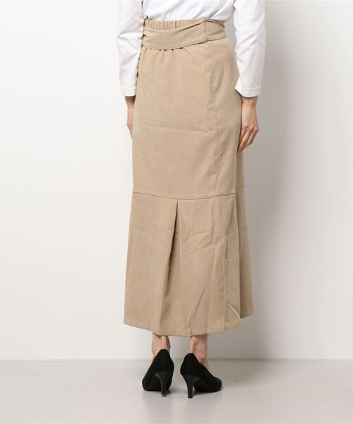 omom sot（オムオムソット）の「マーメイドスカート ハイウエスト omom sot（スカート・レディース・ベージュ/ブラウン・M）」の15枚目の写真